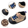 thumbnail image 7 of enyan B'aby Boy Girl Non-Skid Indoor Infant Walking Shoes Breathable Warm Elastic Sock Shoes with Sole Protect Toes Outdoor Sneakers First Shoes For Walking B'aby B'oy Blue,Size 5, 7 of 7