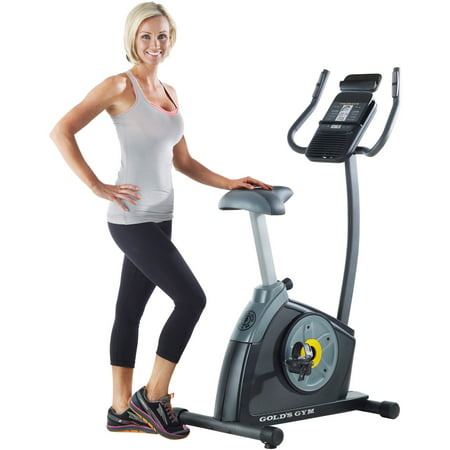 Gold's Gym Trainer 300 Ci Upright Exercise Bike - iFit (Best Stationary Bike For Knee Replacement Rehab)