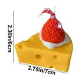 JINCBY Skin Care,Strawberry Cake Scented Candle Adorable WedgeShaped