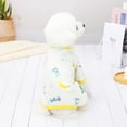 thumbnail image 5 of Eoperou Dog Pajamas Comfortable Free Running Lightweight Cotton Plaid Dog Clothes for Outdoor, 5 of 8