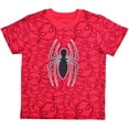 thumbnail image 4 of Spiderman Boys 3 Piece 2 Short Sleeve Tees and Jogger Set, Toddler, 4 of 7