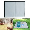 thumbnail image 3 of ignífuga Ember Mat Fire Pad S / M / L ignífuga resistente a la temperatura para jardín libre , s S, 3 of 7