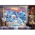 thumbnail image 1 of 1000 Pieces For Adults Polar Bear Jigsaw Puzzles Funny Jigsaw Puzzles, 1 of 1