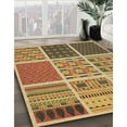 thumbnail image 2 of Ahgly Company Indoor Rectangle Patterned Bee Yellow Area Rugs, 2' x 4', 2 of 6