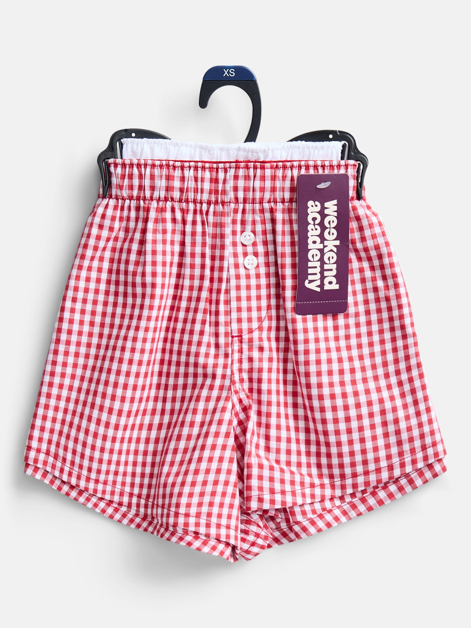 Weekend Academy Girls Cotton Blend Boxer Shorts, 2-Pack, Sizes XS-XXL