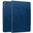 thumbnail image 5 of for Samsung Galaxy Tab A9 8.7" 2023 SM-X110 / SM-X115 Case, Vintage Soft PU Leather Case with 2 Anti-Slip Strips Adjustable Angle Kickstand & 4 Card Slots (Include 1 Photo Slot) for Tab A9, Darkblue, 5 of 7