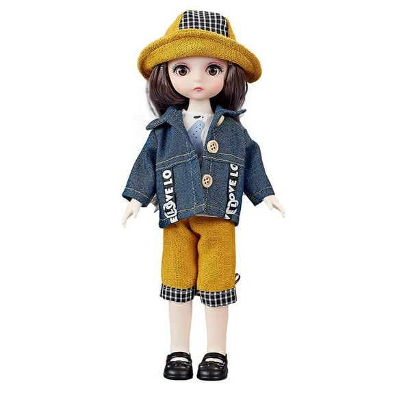 Constellation Doll Box Single DIY Toys Bedroom Decorations BJD 12 Inches Flexible 5D Stereo Eyes 12 Constellations For 5-10 year old girl