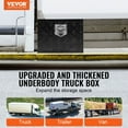 thumbnail image 2 of VEVOR Underbody Aluminum Truck Tool Box 18" x 12" x 14" Trailer RV Tool Storage, 2 of 9