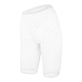 thumbnail image 1 of Bas Blancs pour Femmes Aguichant Mode Creux Transparent Mi-Mollet Chaussettes en Résille (Moyen à Grand Résille), 1 of 4