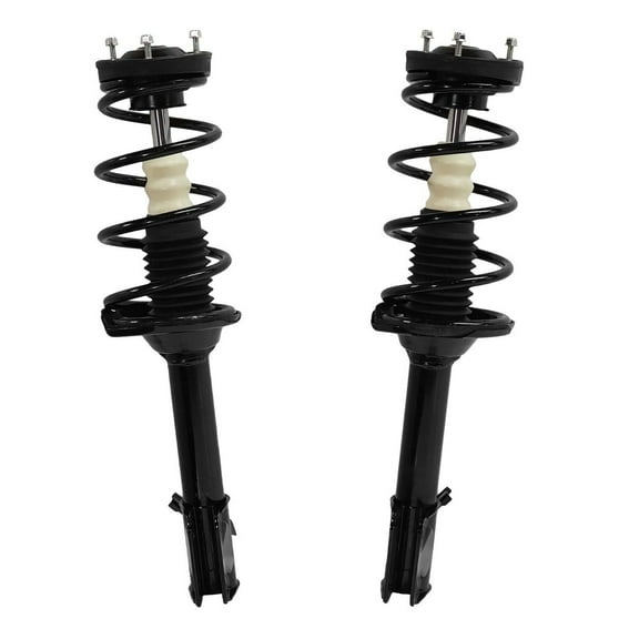 Detroit Axle - Rear Struts for 2004 2005 2006 2007 Subaru Impreza [Wagon] 2 Complete Struts with Coil Spring Assembly Replacement