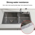 thumbnail image 2 of Waterproof Kitchen Sink Strong Self\-adhesive Transparent Tape Bathroom Gap Strip Self\-adhesive Pool Water Seal transparent 50mm*5m*0.5mm, 2 of 9
