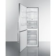 thumbnail image 3 of ENERGY STAR certified European counter depth bottom freezer refrigerator with stainless steel doors, platinum cabinet, and digital controls for each section, 3 of 5