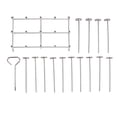 thumbnail image 4 of Skewer Stand Racks, Multifunction Air Fryer Skewer Stand Stainless Steel  Vertical Grill Rack With Hook Handle Simple To Operate For Cooking, 4 of 8