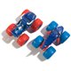 thumbnail image 3 of Monster Jam El Toro Loco vs. Megalodon Set de vehículos die-cast 1:64, 3 of 3