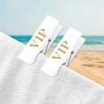thumbnail image 1 of Mainstays Beach Towel Clips, VIP White, 2 Pieces set, 1 of 5