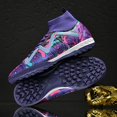 thumbnail image 3 of Zapatos de fútbol al aire libre para hombres, zapatillas de fútbol, botas de fútbol para adolescentes, tacos antideslizantes, ultraligeros, Unisex, Turf, partido deportivo, 3 of 5