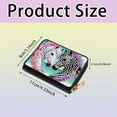 thumbnail image 2 of DIY Diamond Painting Kit Card Holder Heart Horse Design Portable Card Slot Mini Wallet Creative Gift for Storing Bank Cards and Coins, 2 of 8