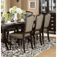 thumbnail image 3 of Traditional Dining Set 9pc Extendable Table 2 Arm Chairs 6 Side Chairs Classic Dark Cherry Finish Wooden Furniture, 3 of 7