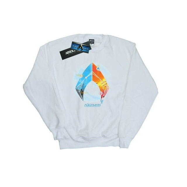 DC Comics Sweat-Shirt avec Logo Tropical pour Homme