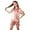 Rose Gold, variant on YWOAGH Kids Short Sleeve Button Down Shirt and Shorts Pajama Set Satin Feel Loungewear Outfits Dark Green 9-10 Years