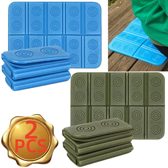 Folding Foam Seat Pad Waterproof Portable Cushion for Hiking Camping Hunting Stadium & Bleacher Use