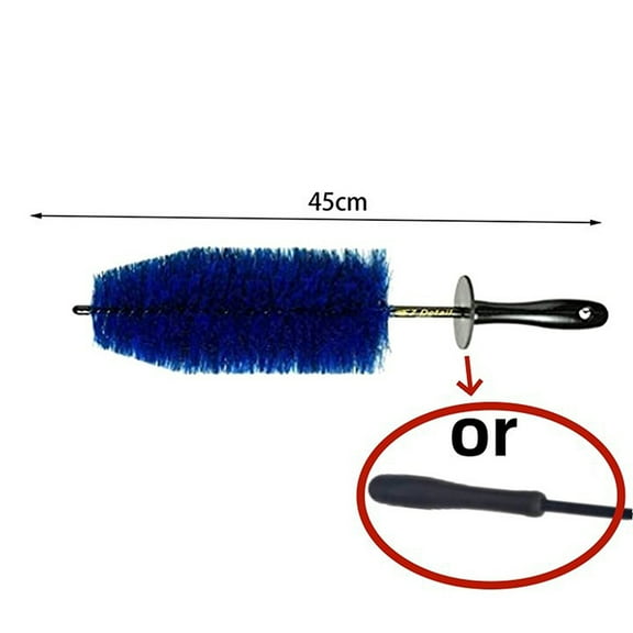 1/3PCS Car Care Soft Bristle Car Wheel Rim Tire Cleaning Brush Cleaner Non Scratch Car Detailing Washing Tool