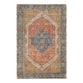 thumbnail image 2 of Unique Loom Chenille Jute Collection Area Rug - Rambagh (2' x 3' 1" Rectangle Orange Yellow/Ivory), 2 of 6
