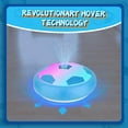 thumbnail image 3 of LED Hover Soccer Ball, Air Soccer Indoor Floating with LED Light, Indoor Soccer Game for Young Boys and Girls, Birthday Gifts for Young Kids, Toys Gifts for Ages 3-12 (Blue), 3 of 9