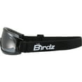 thumbnail image 4 of 2 Pairs Birdz Robin Sport Skydiving Snowboarding Motorcycle Riding Safety Goggles Blue ReflecTech & Smoke Lenses, 4 of 7
