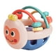 thumbnail image 2 of Pelota de agarre manual de goma suave para niños | Juguete sensorial masticable | Desarrollo de la motricidad fina | Juguete educativo táctil texturizado | Alivia el estrés al apretarlo y estira, 2 of 5