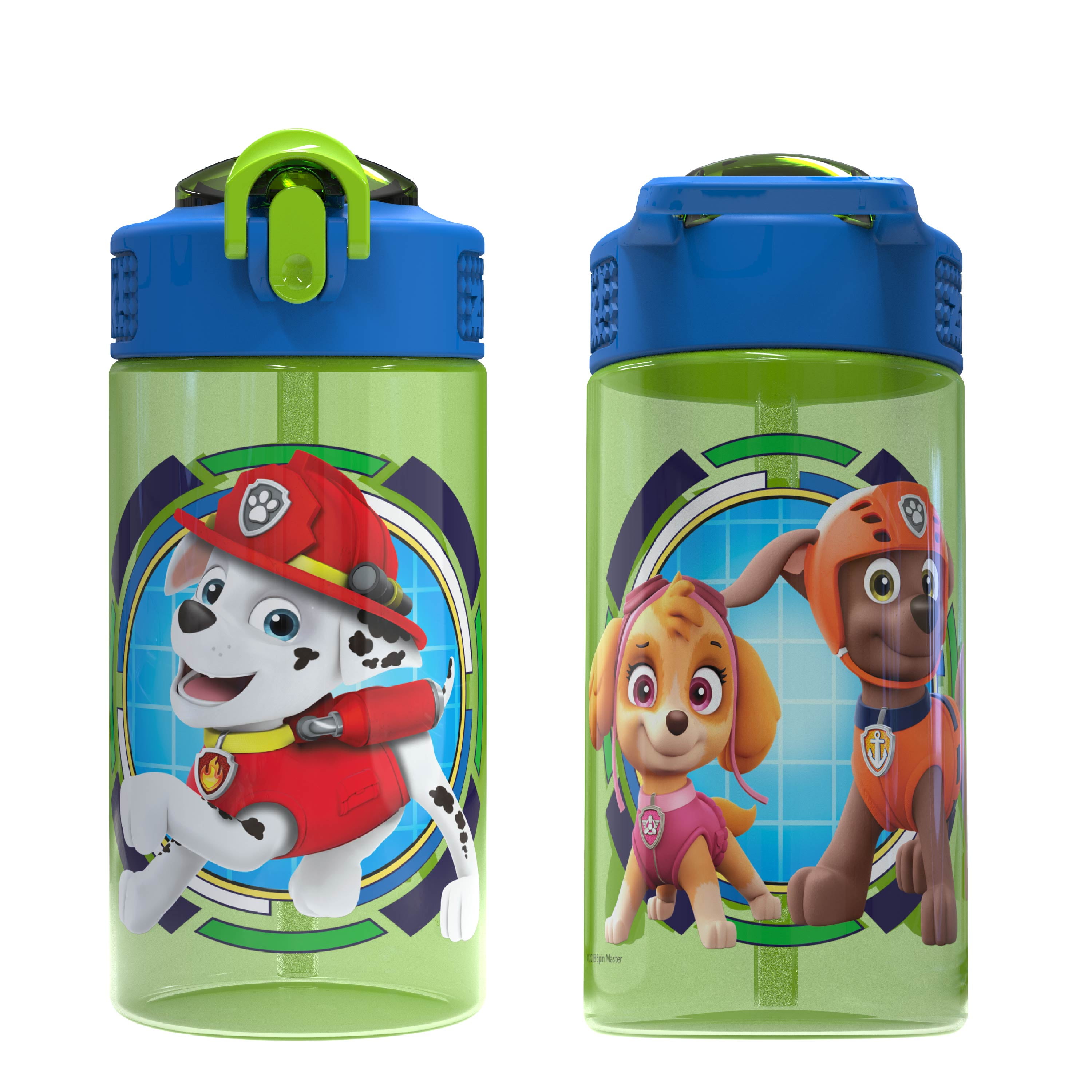 Thermos Kids Plastic Water Bottle with Spout, Paw Patrol, 16 Fluid