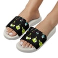 thumbnail image 5 of Invader Zim Show Planet Unisex Slippers Summer Beach Slippers Casual Non Slip Comfortable Slide Sandals Home Slippers For Men Women, 5 of 8