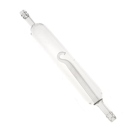 eisco labs steam trap glass - borosilicate glass - cylindrical