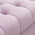 thumbnail image 5 of Maklaine Contemporary 84" Tufted Hardwood Sofa in Lavender, 5 of 10