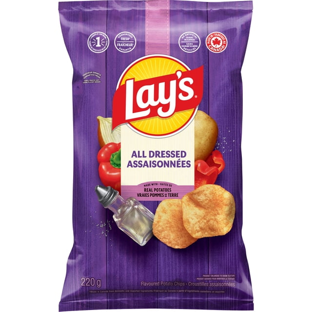 Lay's All Dressed flavoured Potato Chips
