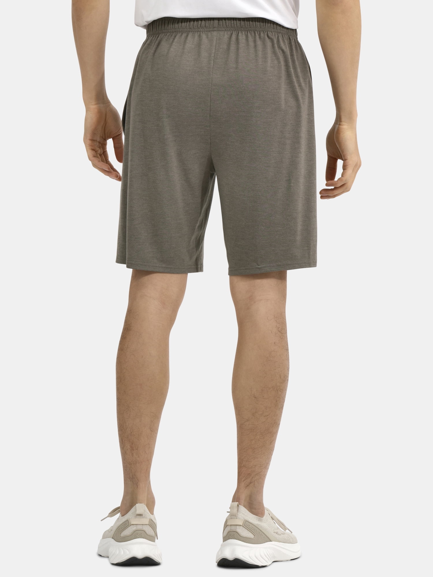 Athletic Works Men's and Big Men's Tri-Blend Active Shorts, 7" Inseam, Sizes S-5XL