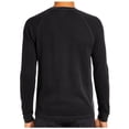 thumbnail image 3 of VJATTWR Men's and Big Men's Crewneck Tee with Long Sleeves,1-Pack, Sizes M, 3 of 9