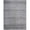 Silver, variant on 9 x 12 ft. Wool Striped Hand Knotted Rectangle Area Rug, Blue & Silver