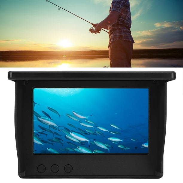 Underwater Fishing Camera,4.3in High Definition Fish Underwater Fish Finder  Portable Underwater Fishing Camera Ultra Responsive 