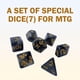thumbnail image 4 of MTG Playmat Extalas TCG con tubo de almacenamiento y 7 dados Black Lotus, 4 of 6