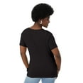 thumbnail image 2 of Hanes Originals Women's Raw Edge V-Neck T-Shirt, 2 of 7