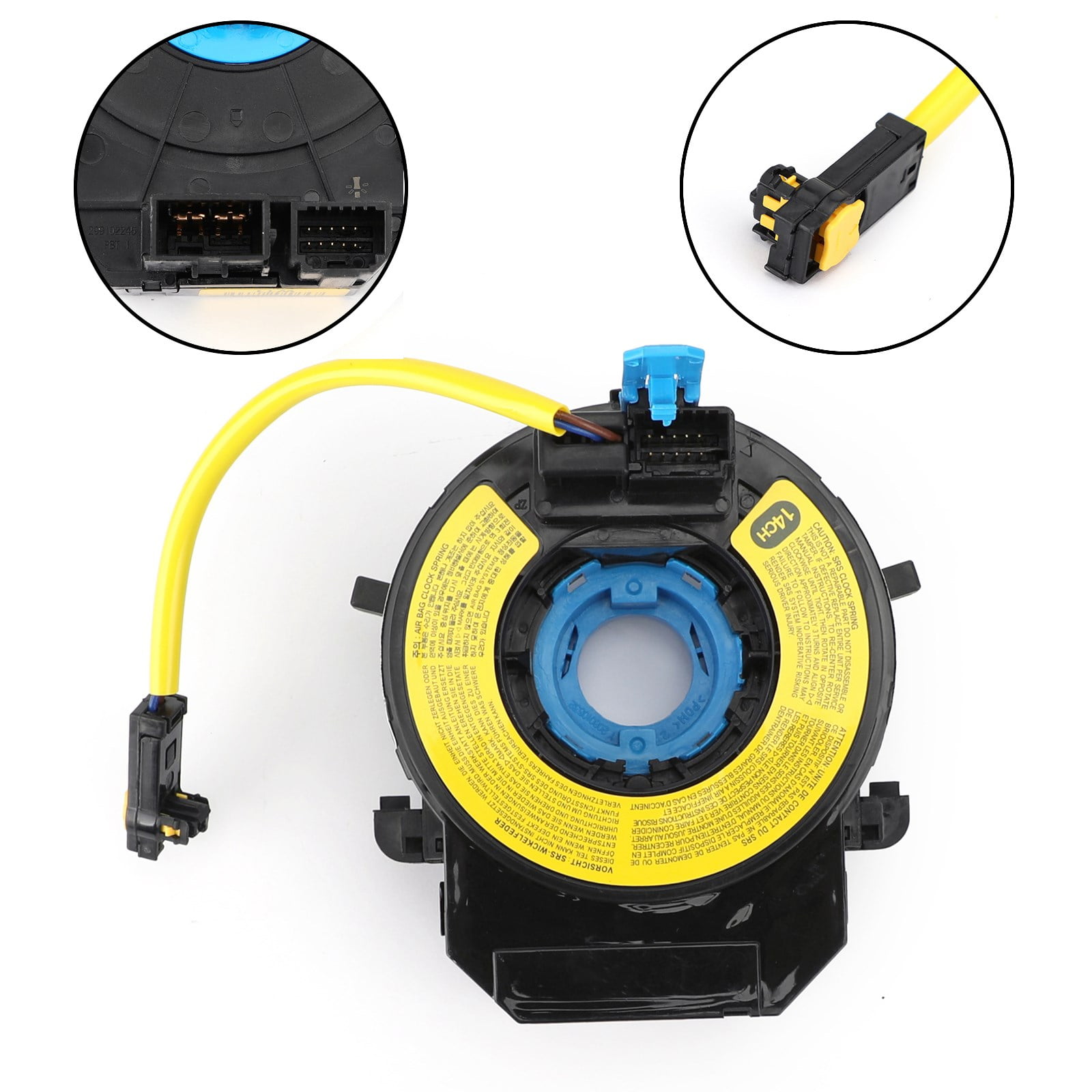 Bailey Airbag Squib Spiral Cable Clock Spring Fit Hyundai I20 3490