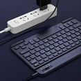 thumbnail image 4 of 10-inch Wireless BT Keyboard Three-system Universal Colorful Rechargeable BT Keyboard Mobilephone Tablet Universal Keyboard, 4 of 8