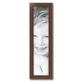 thumbnail image 2 of ArtToFrames 7" x 30" Honors Mahogany with Gold Picture Frame, 7x30 inch Brown Wood Poster Frame (WOM-5156),  Pack, 2 of 7