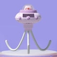 thumbnail image 6 of Space Capsule Bladeless Handheld Fan, USB Rechargeable with Strong Wind Power Output, Lightweight Clip-On Design for Portable Daily Use and Travel, Compact Personal Air Circulator Fan, 6 of 6