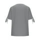 thumbnail image 5 of Camisola de Color Sólido de Ajuste Suelto de Algodón de las Mujeres sin Mangas, Casual Cuello Redondo Superior, 5 of 6