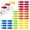 Multicolor, variant on Wrap-It Storage Cable Labels (40 Pack) - Write-On Cord Labels and Wire Tags for Cable Management, Cords and Electronics - Medium Multi-Color