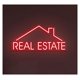 thumbnail image 1 of Letrero De Neón"Real Estate" Con Luz LED, Decoración Para Oficinas, Negocios, Hogar, Arte Pared, Escaparate, Entrada 52cm, 1 of 1
