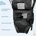 thumbnail image 7 of Cowiewie 2 in 1 Baby Exerciser Jumper Bouncer 6-24 Months Infant(Unisex), Grey+Black, 7 of 7