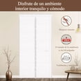 thumbnail image 4 of ZYNERY Pantalla magnética de mosca de puerta , 90 x 210 cm, con potente imán, autoadhesiva en todo el marco, capaz de bloquear mosquitos, moscas, abejas e insectos (Blanco), 4 of 7